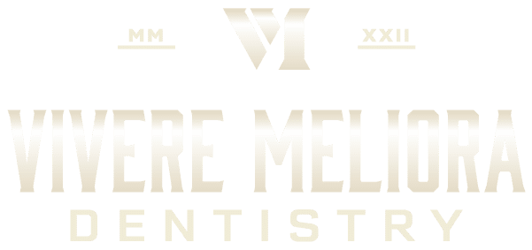 Vivere Meliora Dentistry Text Logo