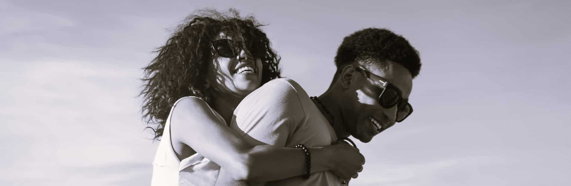 AdobeStock_364730162 v3 Couple laughs together after dental care in St Johns FL